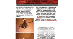 Desktop Screenshot of gmtiltsteeringcolumn.com